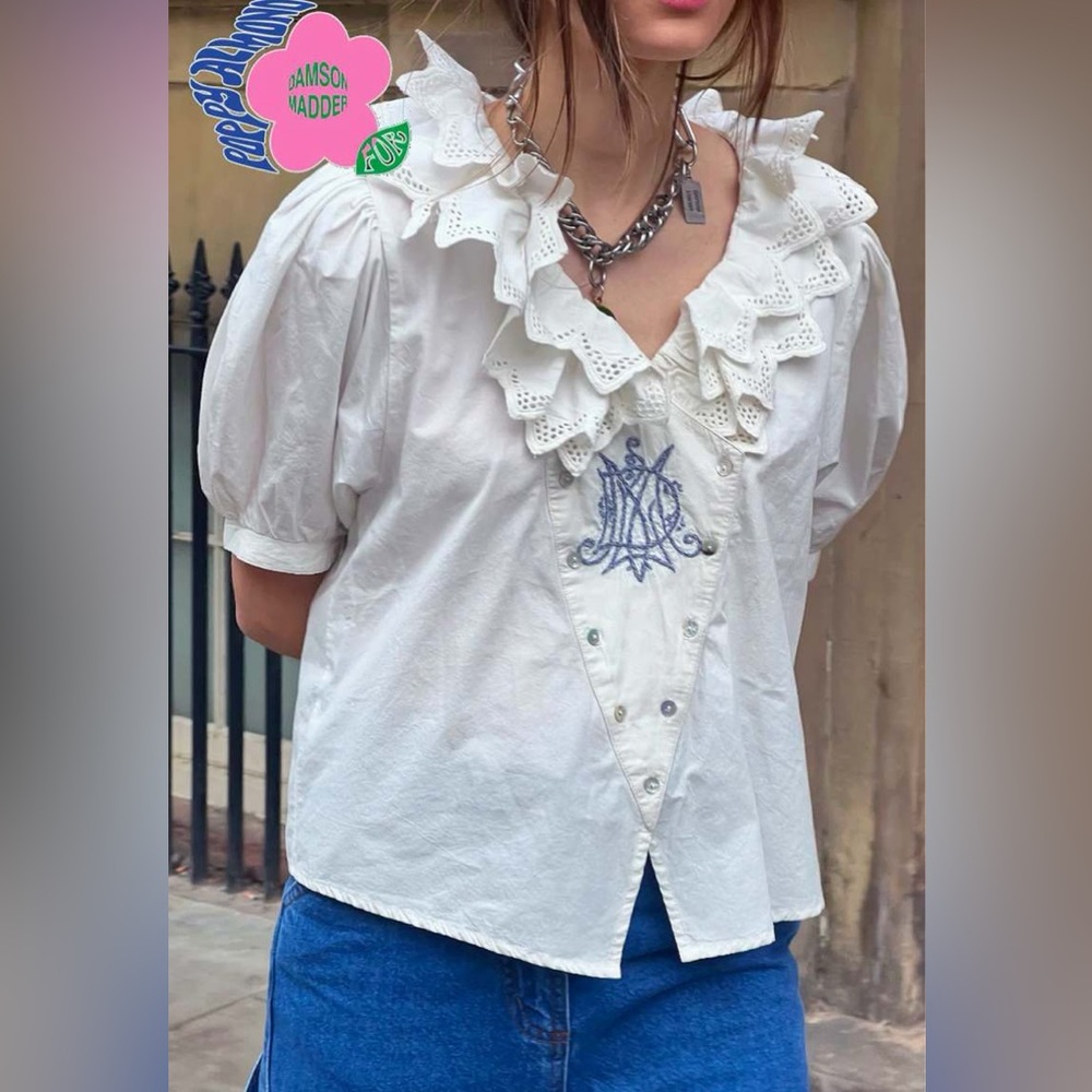 Damson Madder Lottie blouse in size 8.